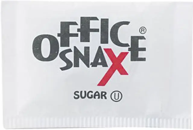 Main image of Office Snax 00021 Premeasured Single-Serve Sugar Packets, 1200/Carton