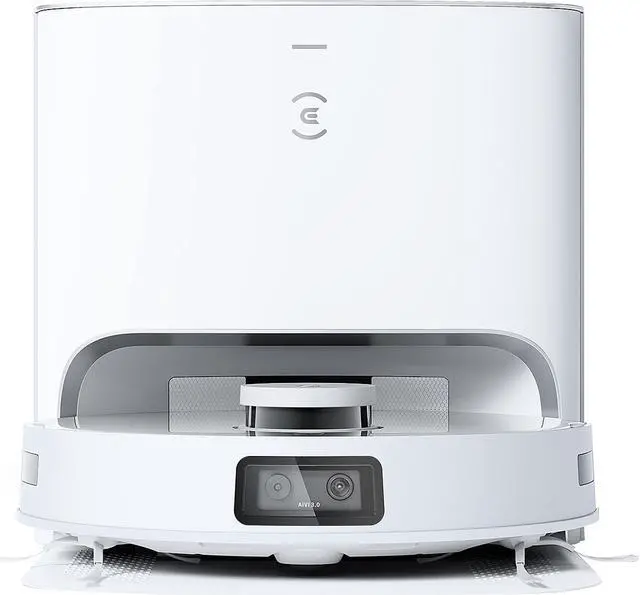 Alt view image 2 of 4 - Ecovacs Deebot T10 Plus Robot Vacuum Cleaner and Mop with Auto Empty Station - White (OZMOT10PLUS)