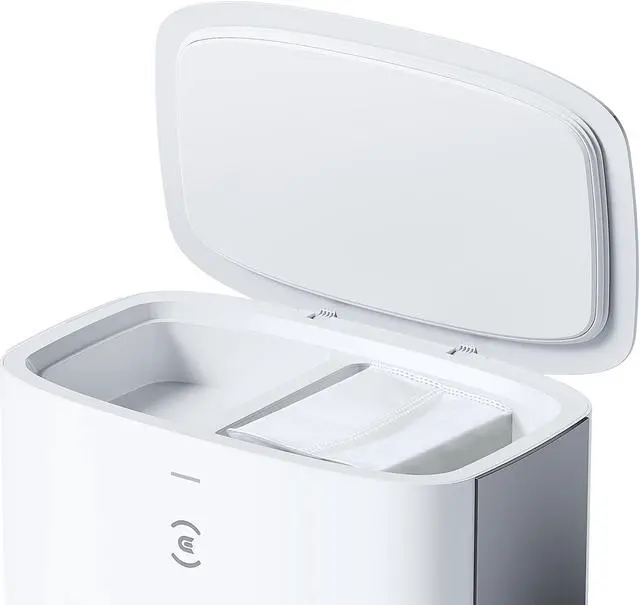 Alt view image 3 of 4 - Ecovacs Deebot T10 Plus Robot Vacuum Cleaner and Mop with Auto Empty Station - White (OZMOT10PLUS)