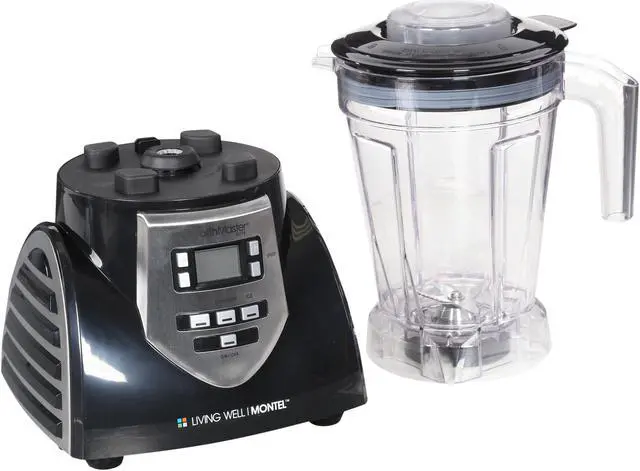 Alt view image 6 of 8 - HEALTHMASTER Montel Williams 8 Speeds JLA-8 1200 Watts Blender - Fruit & Vegetable Emulsifier, Juicer & Food Processor with Recipe Book and DVD