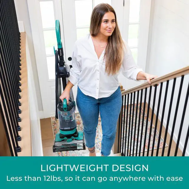 Alt view image 3 of 6 - Kenmore FeatherLite™ Bagless Upright Vacuum With Hair Eliminator® Brushroll