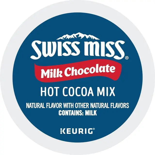 Alt view image 2 of 3 - Swiss Miss Milk Chocolate Hot Cocoa, Keurig Single-Serve K-Cup Pods, 22 Count/Box (8292)