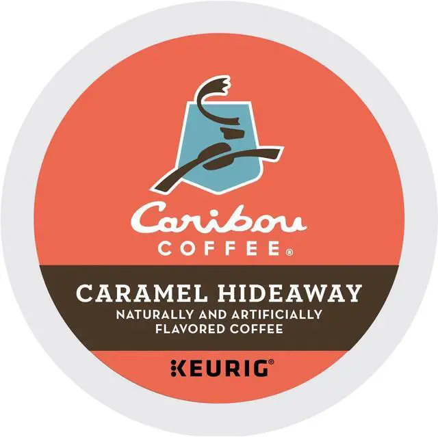 Alt view image 2 of 2 - Green Mountain Caribou Coffee K-Cup Caramel Hideaway - Medium - 24/Box 195697