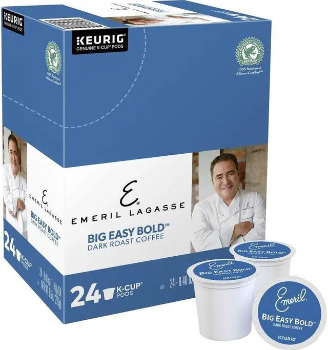 Main image of Green Mountain Emeril's K-Cup Emeril Big Easy Bold Coffee - Dark/Bold - 24/Box PB4137