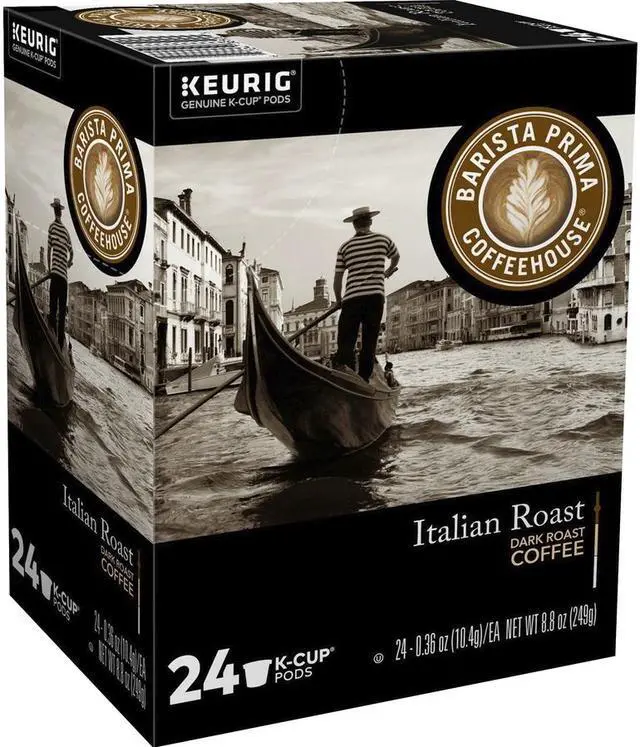 Main image of Green Mountain Barista Prima K-Cup Italian Roast Coffee - French/Dark - 24/Box 8500