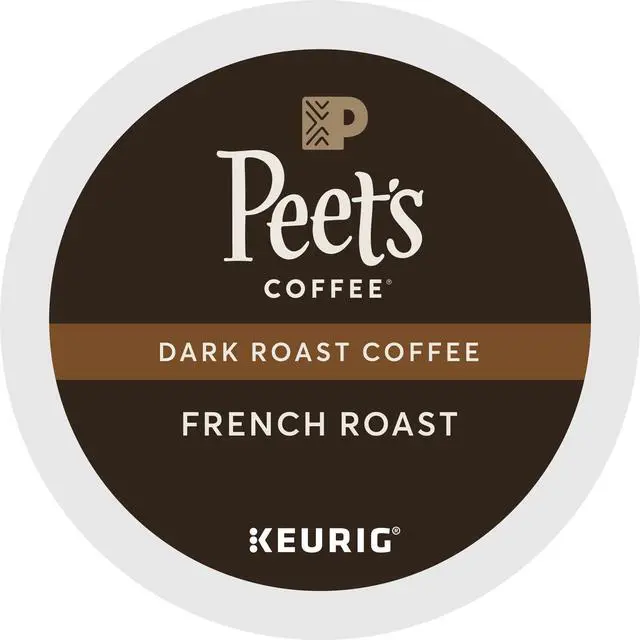 Alt view image 2 of 5 - Green Mountain Peet's Coffee K-Cup French Roast Coffee - Dark - 22/Box 2405