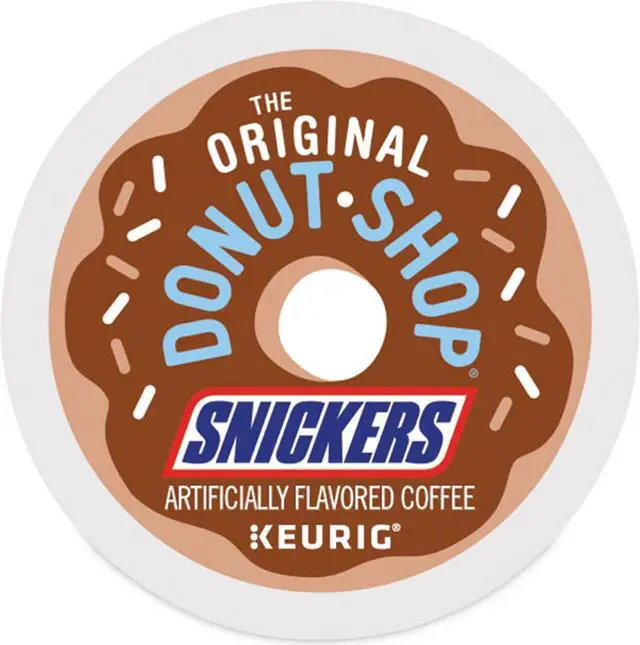 Main image of The Original Donut Shop Snickers Medium Roast Coffee Keurig - K-Cup Coffee Pods 24ct