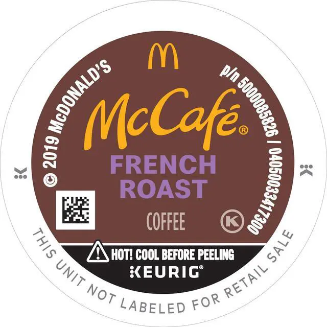 Alt view image 2 of 3 - Green Mountain McCafe K-Cup French Roast Coffee - Dark/Bold - 24/Box 8042