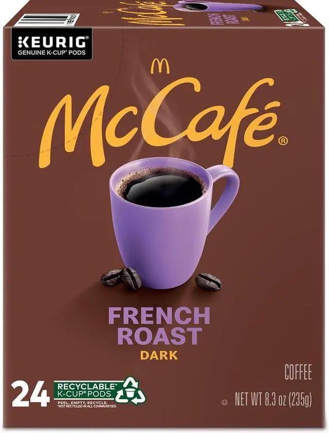 Alt view image 3 of 3 - Green Mountain McCafe K-Cup French Roast Coffee - Dark/Bold - 24/Box 8042