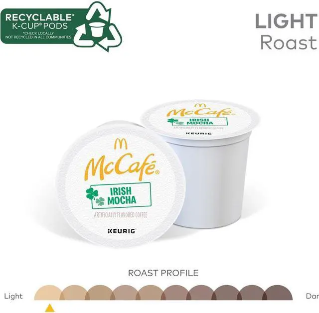 Alt view image 6 of 6 - Green Mountain McCafe K-Cup Coffee - Light - 24/Box 9459