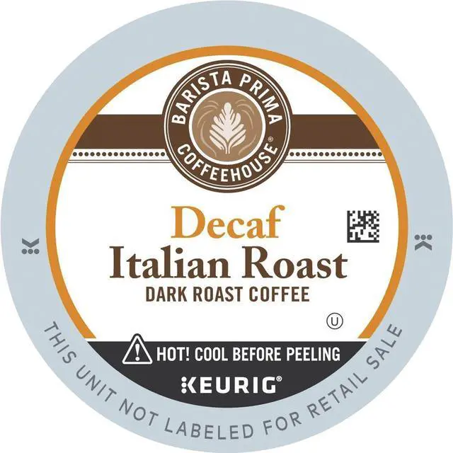 Alt view image 2 of 2 - Green Mountain Barista Prima K-Cup Italian Roast Coffee - Dark - 24/Box 8506