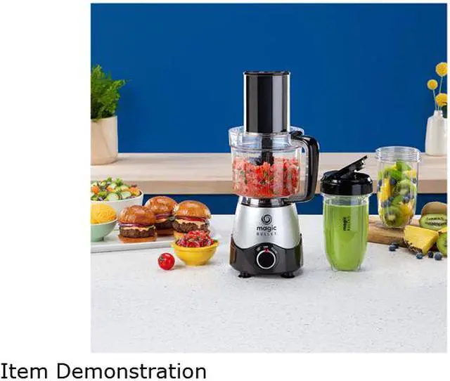 Alt view image 5 of 6 - NutriBullet Magic Bullet Kitchen Express Blender, Silver MB50200