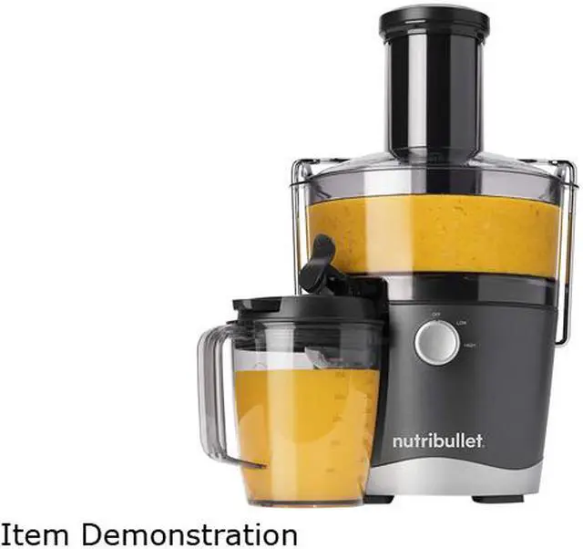 Alt view image 5 of 5 - NutriBullet 800W Juicer, Gray NBJ50100
