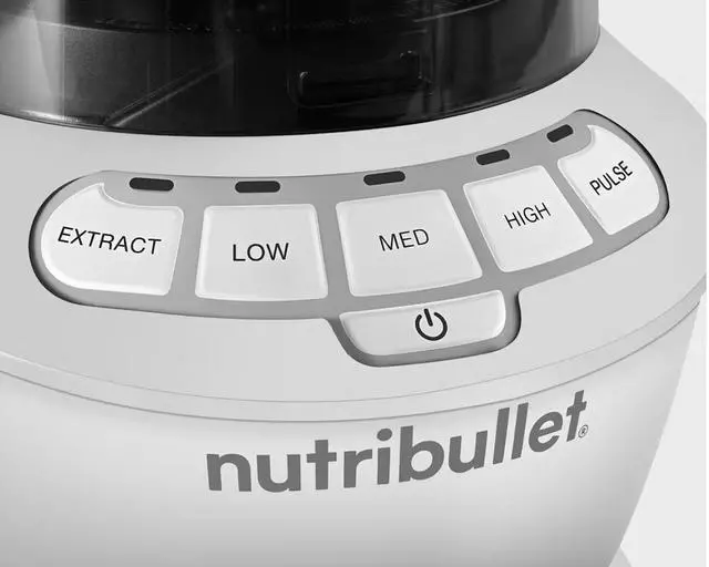 Alt view image 6 of 8 - NutriBullet NBF50600AW White Blender 3 speeds