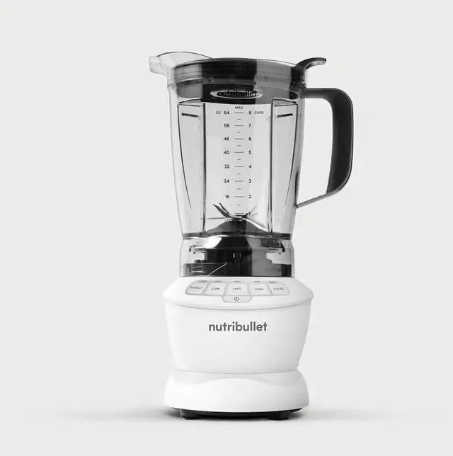 Alt view image 3 of 8 - NutriBullet NBF50600AW White Blender 3 speeds