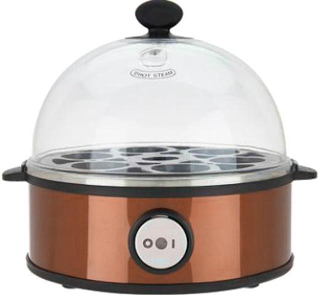 Dash K46776 Series Express 6-Egg Stainless Steel Egg Cooker and Poacher,  Copper 