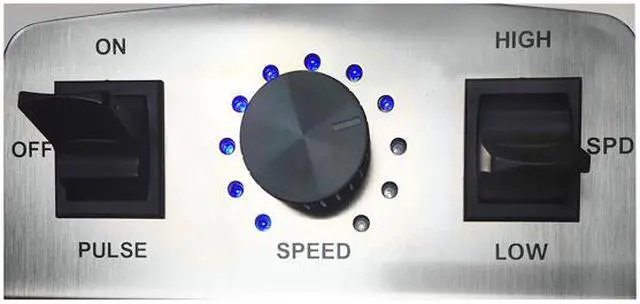 Alt view image 2 of 7 - Omega OM6560S 3 Peak Horsepower Motor Blender