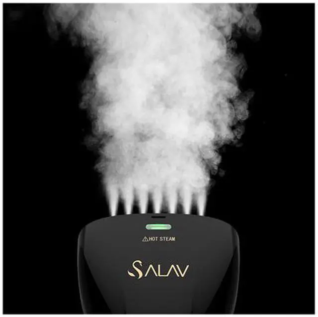Alt view image 15 of 16 - SALAV HS-04/T Quicksteam Handheld Garment Steamer, Black