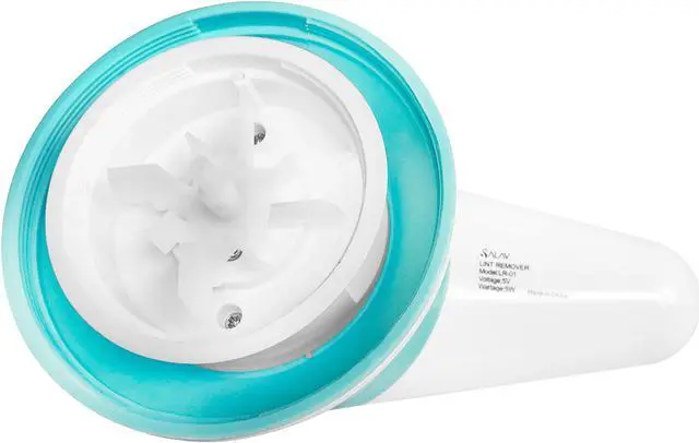 Alt view image 6 of 8 - SALAV LR-01 Teal Cordless USB Rechargeable Lint Remover, Teal