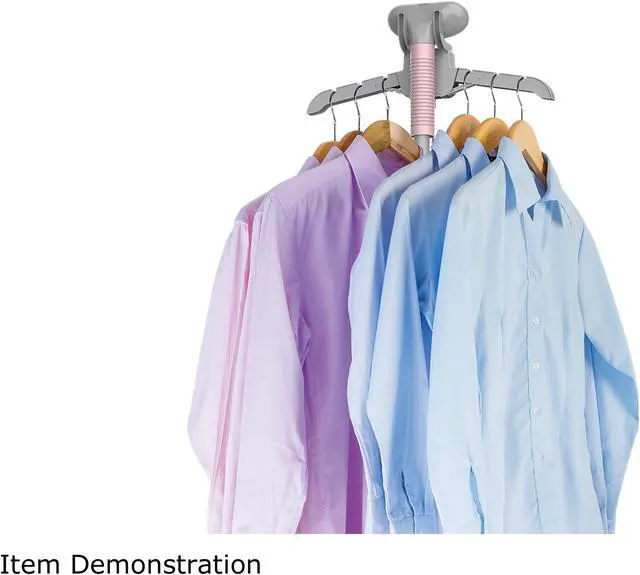 Alt view image 10 of 10 - SALAV GS06-DJ 1500-Watt Performance Series Garment Steamer, Blush
