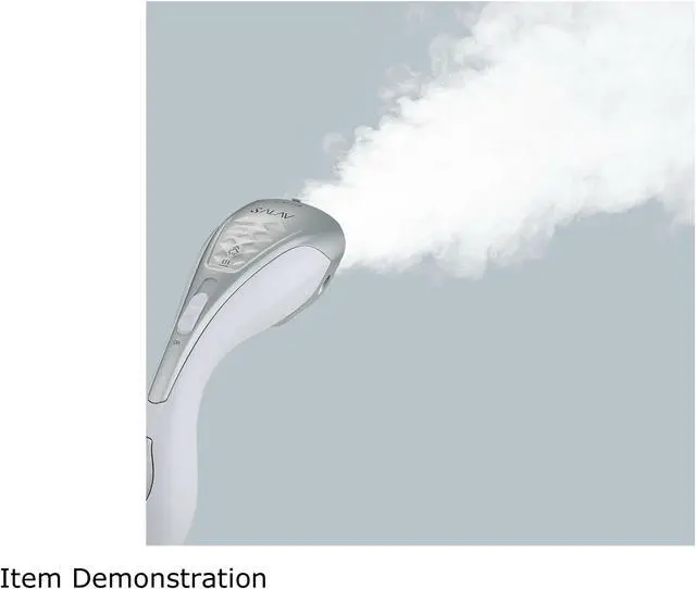 Alt view image 11 of 11 - SALAV HS-100 Silver Duo Press Hand Held Steamer, All in One Steamer + Iron Silver
