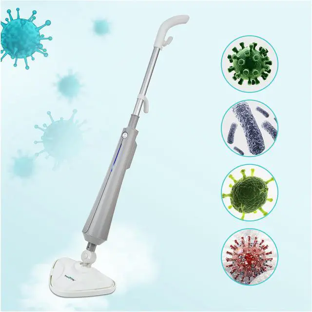 Alt view image 3 of 10 - True & Tidy STM-300 Multi-Surface Steam Mop, 1300-Watt, Gray