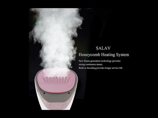 Alt view image 15 of 19 - SALAV HS-100 Duo Press Hand Held Steamer, All in One Steamer + Iron, Compact & Lightweight, 1150-Watt