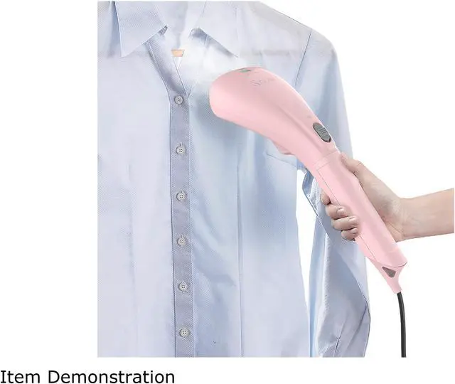 Alt view image 6 of 11 - SALAV HS-04/T Quicksteam Handheld Garment Steamer, Pink