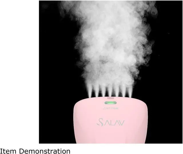 Alt view image 7 of 11 - SALAV HS-04/T Quicksteam Handheld Garment Steamer, Pink
