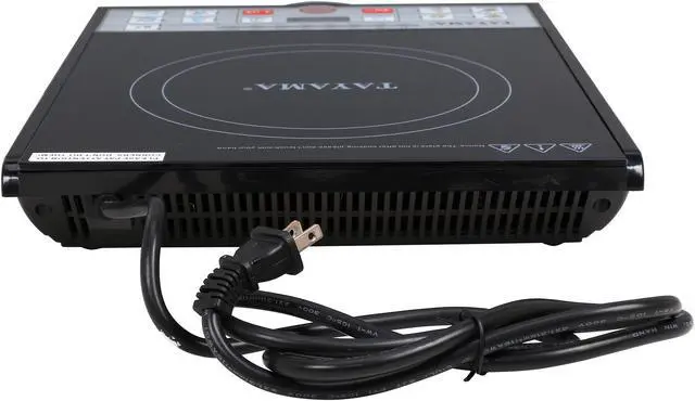 Alt view image 5 of 8 - Tayama 1500 Watts Digital Induction Cooktop with Pot and Lid SM15-16A3