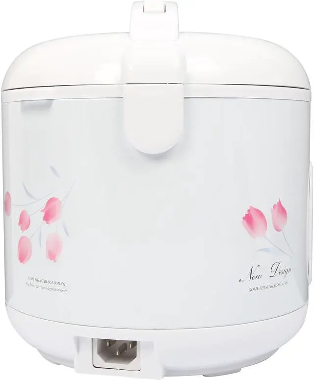 Alt view image 3 of 7 - Tayama Cool Touch 5-Cup Rice Cooker and Warmer with Steam Basket, White TRC-04