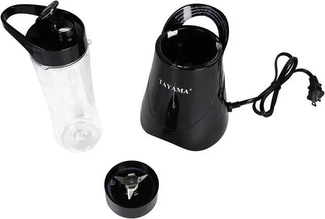 Alt view image 7 of 8 - Tayama BL-07 Personal Blender 300 Watts, Black