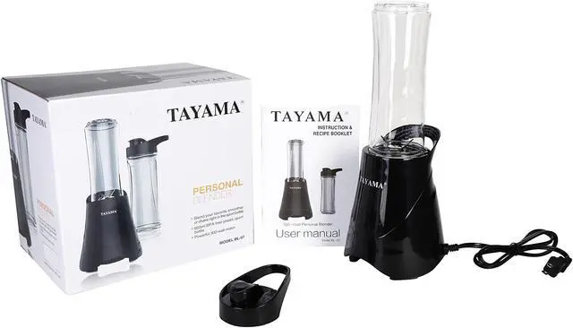 Alt view image 8 of 8 - Tayama BL-07 Personal Blender 300 Watts, Black