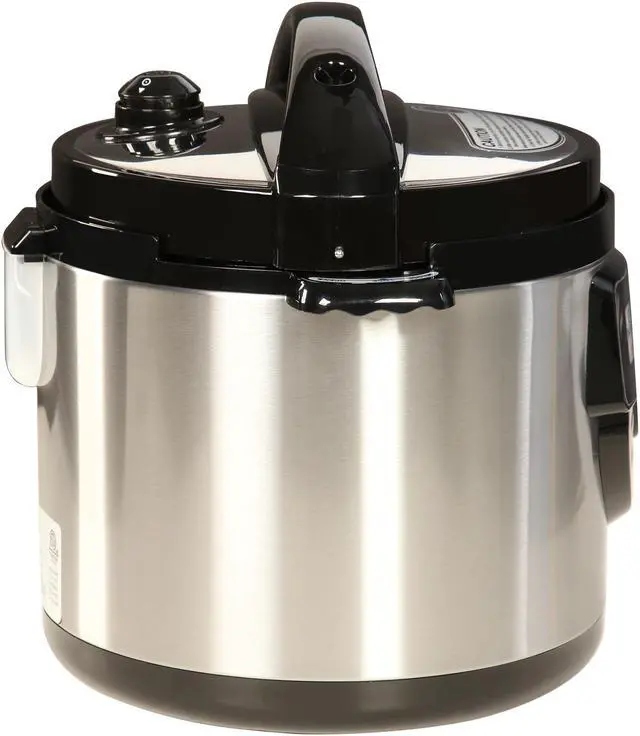 Alt view image 3 of 8 - Tayama TMC-60SS Electric Pressure Cooker with Stainless Steel Pot 6 Quarts