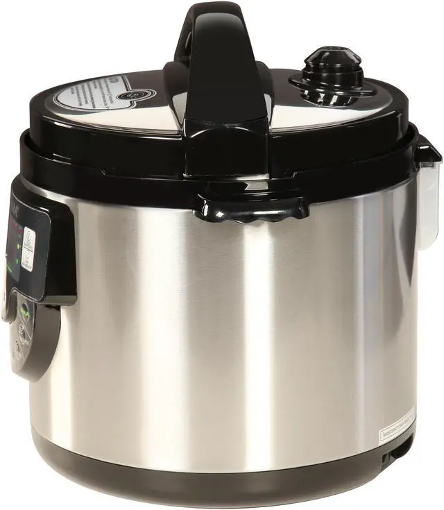 Alt view image 5 of 8 - Tayama TMC-60SS Electric Pressure Cooker with Stainless Steel Pot 6 Quarts