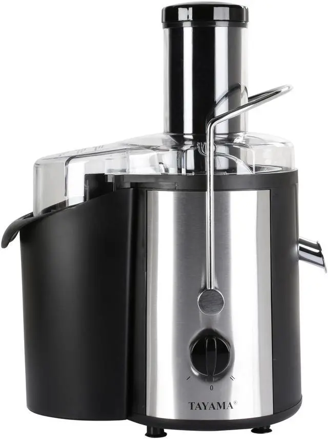 Alt view image 2 of 6 - Tayama TJ-8K129 Black Juicer Stainless Steel, Powerful 700 Watts, Large, Black