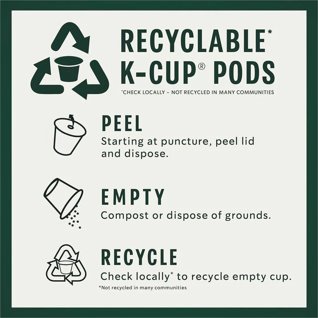 Alt view image 4 of 4 - Starbucks K-Cup Decaf Pike Place Roast Coffee - Compatible with Keurig K-Cup Brewer - American - Medium - 24 K-Cup - K-Cup - Decaffeinated - 4/Carton - 12434952CT