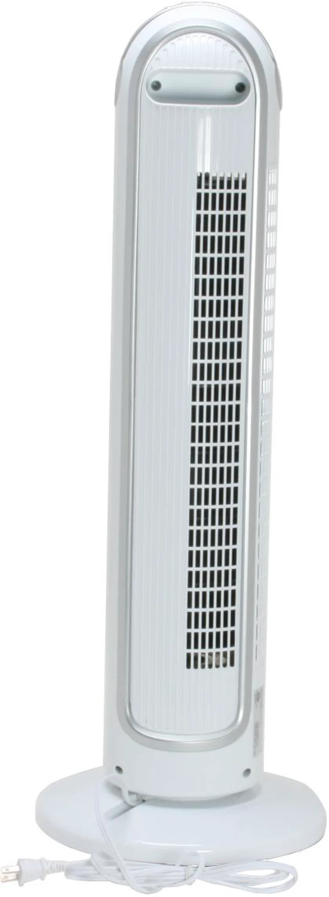 Alt view image 6 of 9 - Sunpentown Tower Fan with Ionizer, White/Silver SF-1521