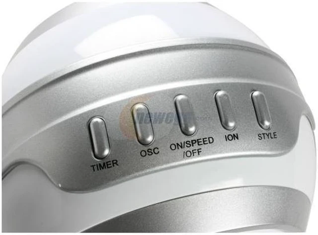 Alt view image 8 of 9 - Sunpentown Tower Fan with Ionizer, White/Silver SF-1521