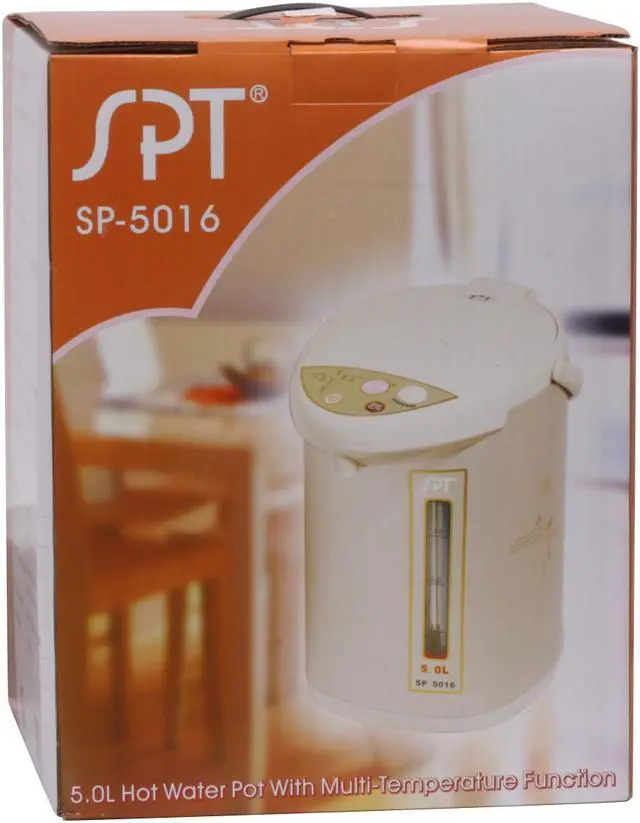 Alt view image 10 of 10 - Sunpentown SP-5016 Hot Water Pot with Multi-Temp Function