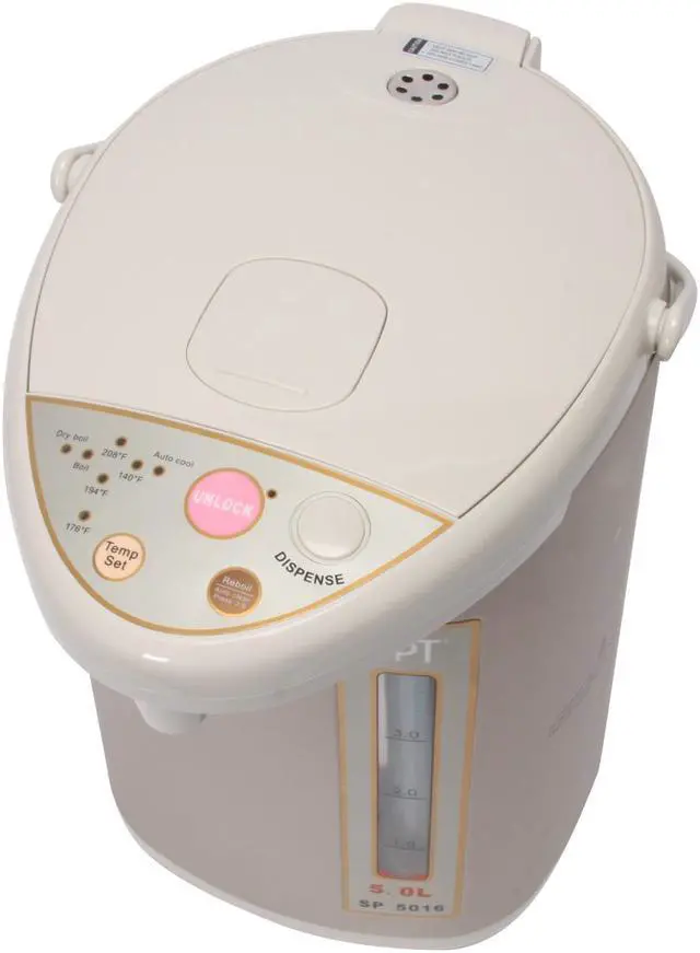 Alt view image 5 of 10 - Sunpentown SP-5016 Hot Water Pot with Multi-Temp Function