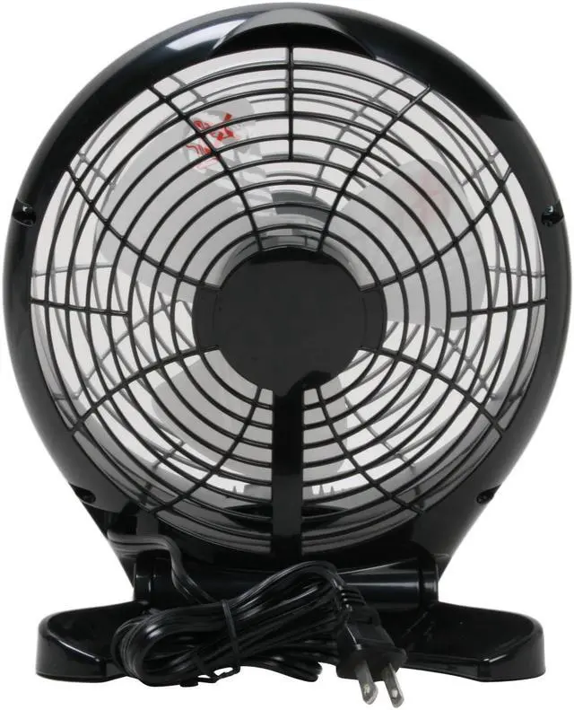 Alt view image 4 of 6 - Sunpentown SF-0703 7" Silent Electric Desktop Fan with Ionizer