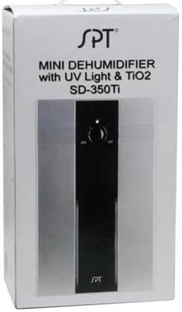 Alt view image 9 of 9 - Sunpentown SD-350Ti Mini Dehumidifier Silver