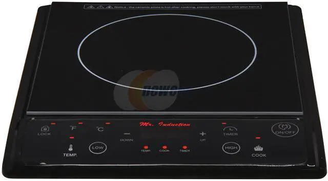 Alt view image 2 of 6 - Supentown SR-964TB 1300W Induction Cooktop, Black