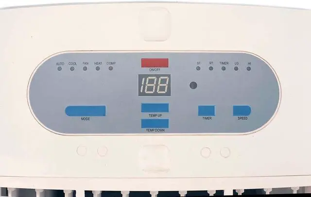 Alt view image 2 of 5 - Sunpentown WA-1010H 10,000 Cooling Capacity (BTU) Portable Air Conditioner