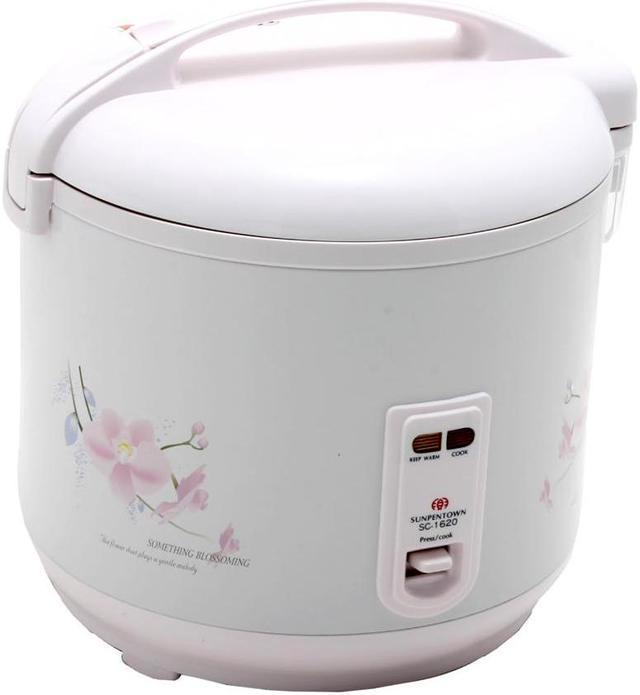 Sunpentown Sc-0800s 4-Cup Stainless-Steel Rice Cooker
