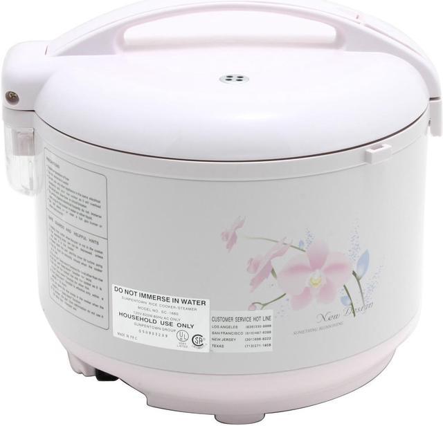 Sunpentown SC-886 3 Cup Stainless Steel Rice Cooker and Steamer, 1 - Kroger