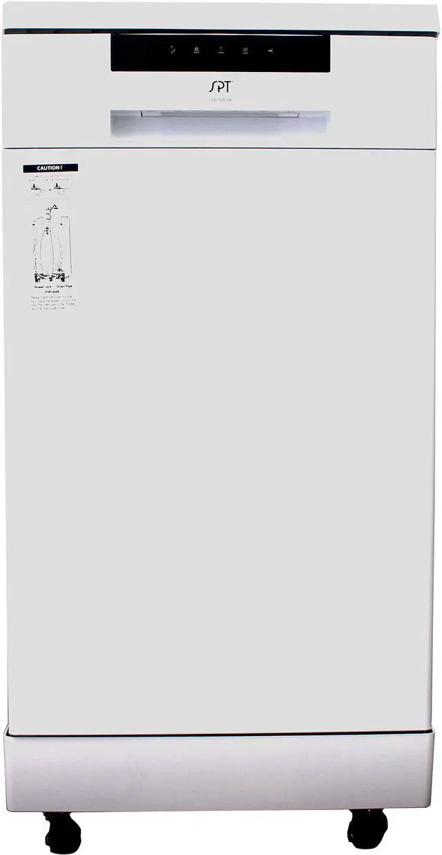 Main image of Sunpentown SD-9263W 18" Energy Star Portable Dishwasher - White