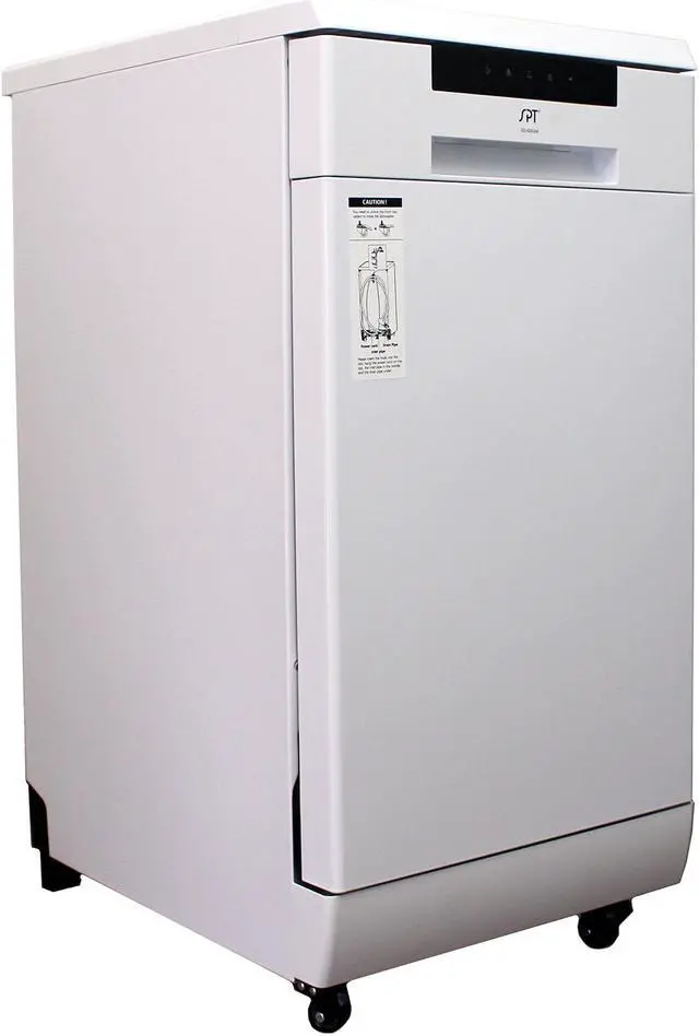 Alt view image 3 of 6 - Sunpentown SD-9263W 18" Energy Star Portable Dishwasher - White