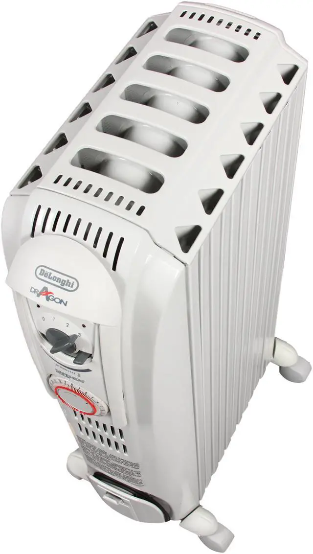 Alt view image 5 of 6 - Delonghi TRD0715T Dragon 3 1500W Oil Filled Radiator Heater